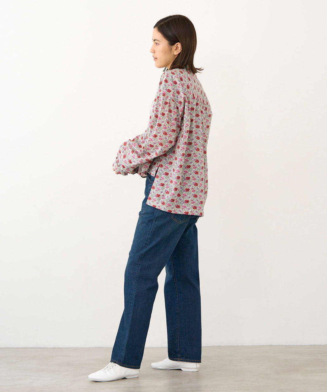 《予約》【Caqu】Denim Frendship roll up boy's - LA MARINE FRANCAISE＠ネイビー：H166 着用サイズ：1