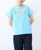 【Limhome】プリントTシャツ - LA MARINE FRANCAISE＠サックス：H166 着用サイズ：F