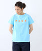 【Limhome】プリントTシャツ - LA MARINE FRANCAISE＠サックス：H166 着用サイズ：F