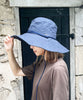 【Mia Hat & Accessory】コットンキャペリン - LA MARINE FRANCAISE＠ネイビー：H156 着用サイズ：F
