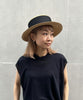 【Mia Hat & Accessory】麦キャノチェ - LA MARINE FRANCAISE＠ベージュ：H156 着用サイズ：F