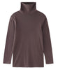 【pabrique en FRANCE】1X1 RIB TURTLE-NECK L/SL T-SHIRT - LA MARINE FRANCAISE