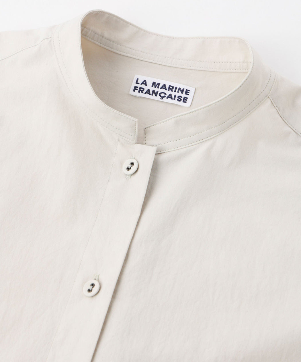 タイプライタースタンドワークシャツ - LA MARINE FRANCAISE