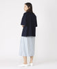 ピマストライプスカート - LA MARINE FRANCAISE＠ライトグリーン：H164 着用サイズ：1