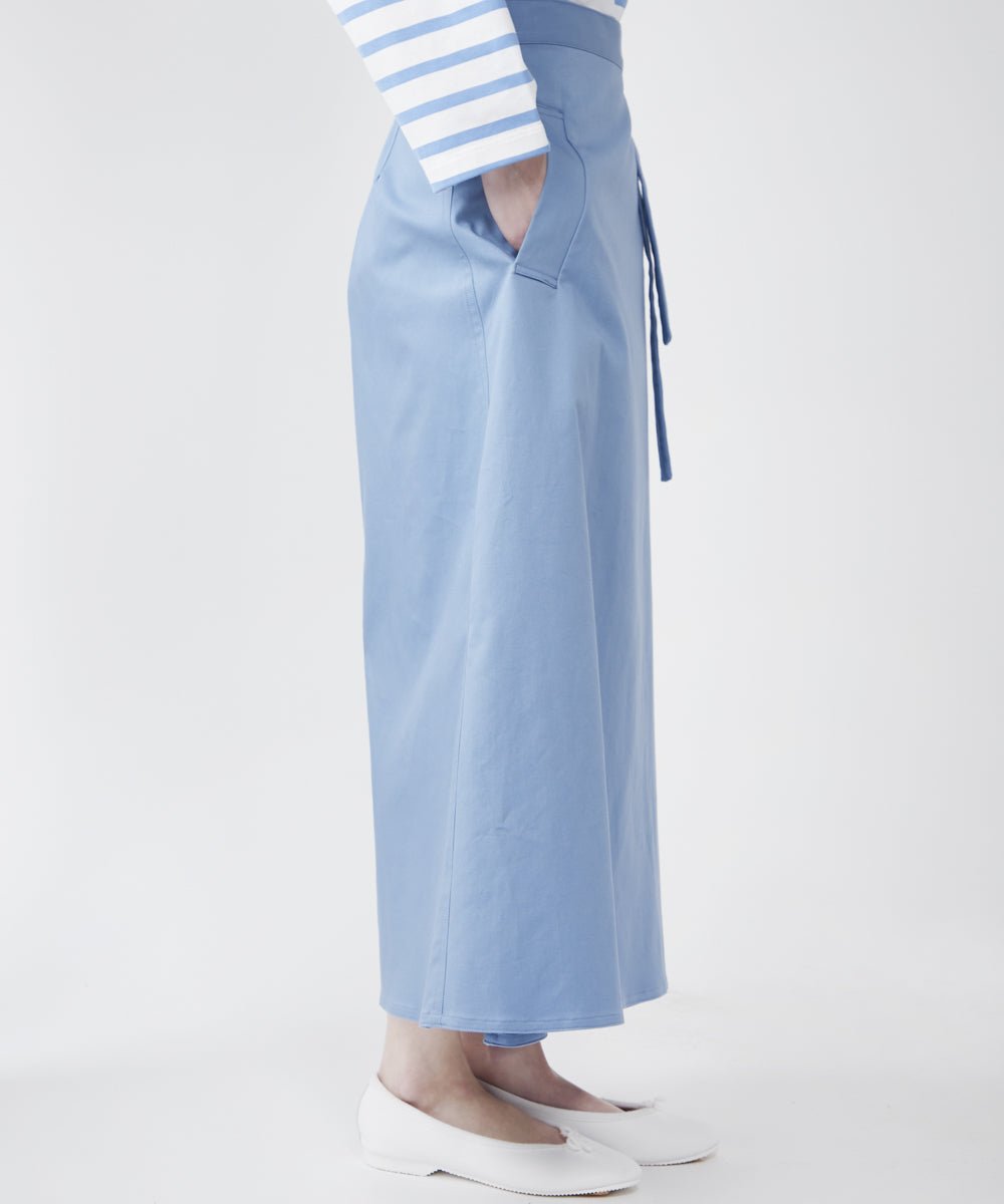 チノラップスカート - LA MARINE FRANCAISE＠モデル：H160　モデル着用サイズ：1