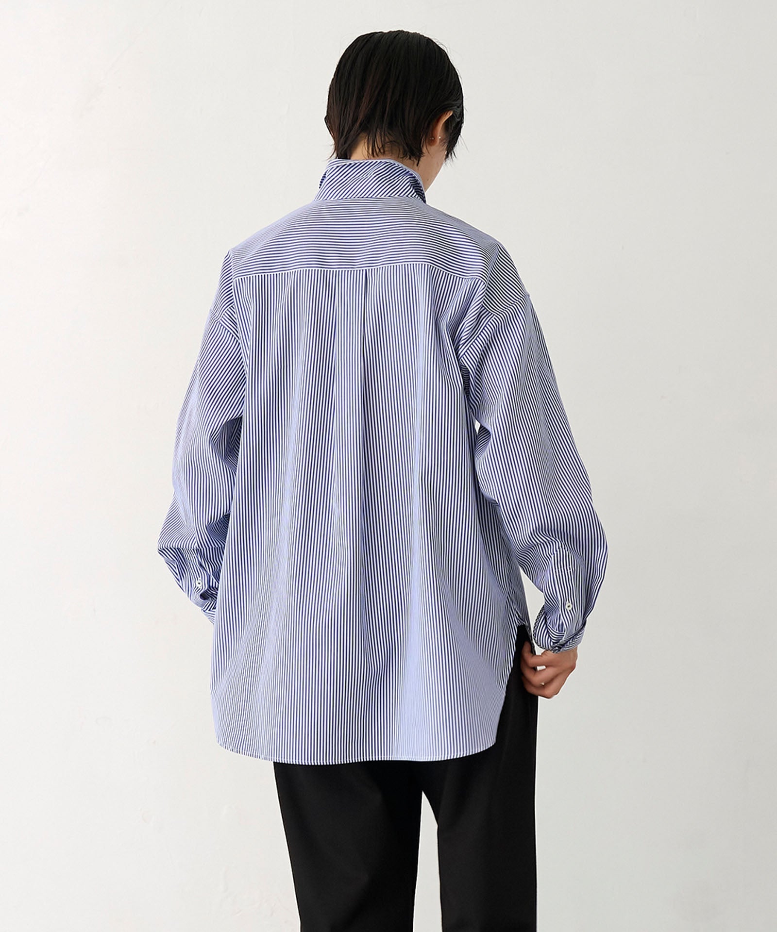 フランセーズのシャツ - LA MARINE FRANCAISE＠ブルー：H166 着用サイズ：3