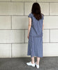ピマストライプスカート - LA MARINE FRANCAISE＠ダークブルー：H161 着用サイズ：1